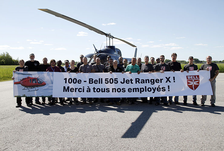 贝尔交付第100架贝尔505直升机